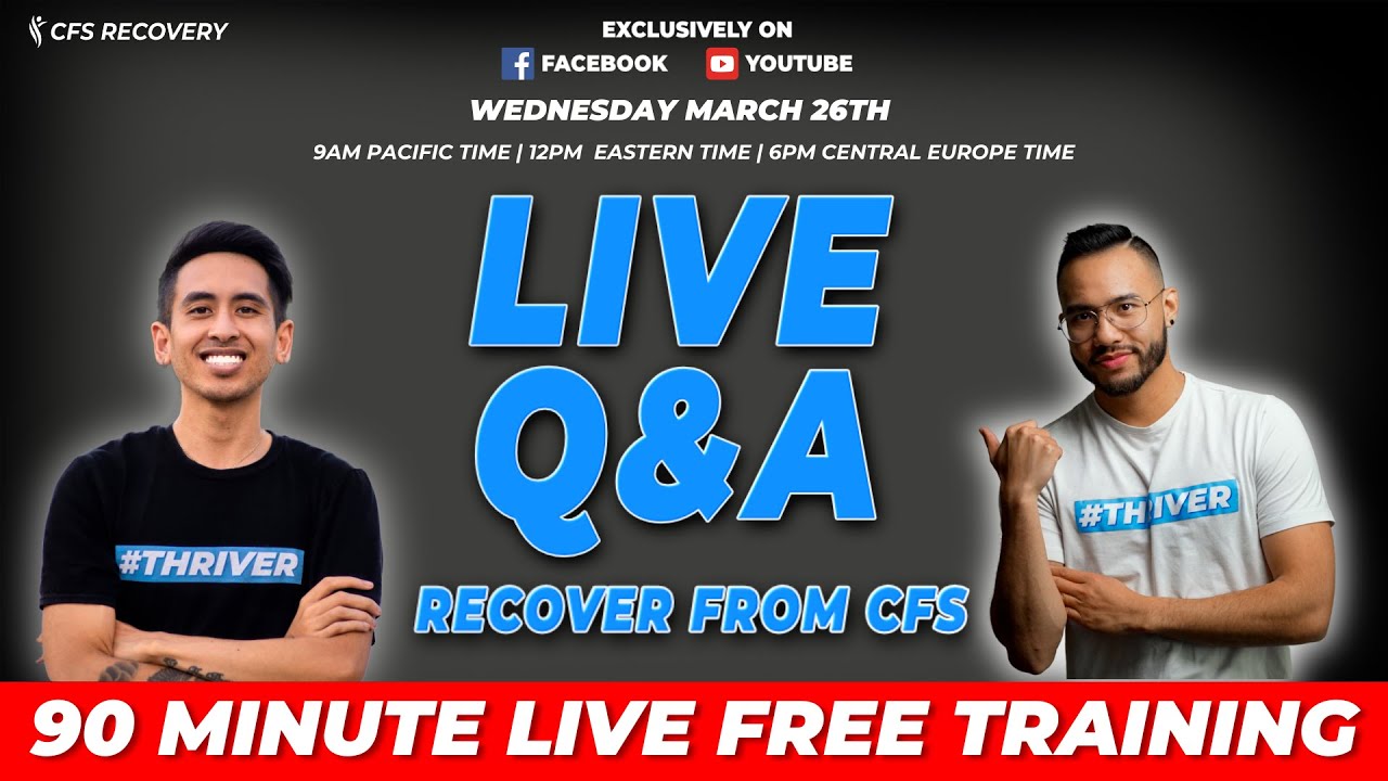 CFS Recovery Q&A Livestream with Miguel &Junior!