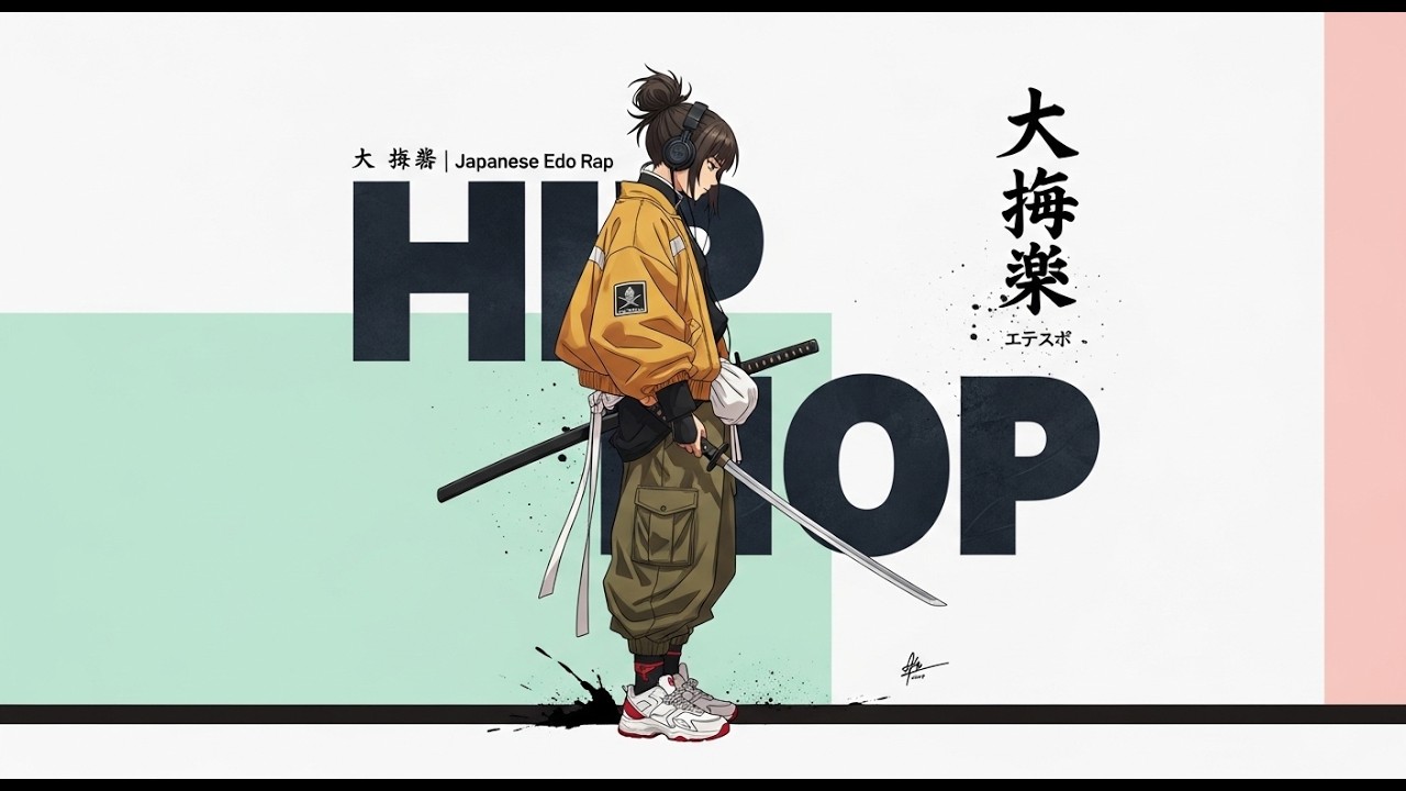 ずっと浸れるバイブス ⚡️ 江戸ヒップホップ 🎧 Japanese Edo HipHop Rap Fusion 🎧 New Playlist.