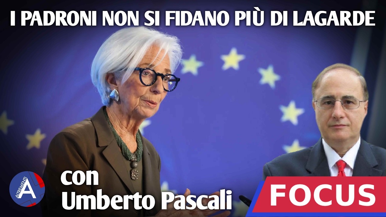 I PADRONI NON SI FIDANO PIÙ DI LAGARDE. Con Umberto Pascali.
