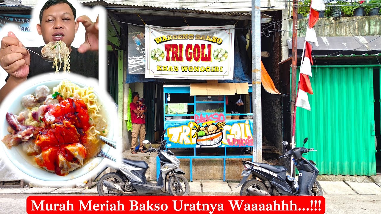Bakso Urat Trigoli Kapuk Muara Penjaringan Jakarta Utara:Mantap Poll Bakso Uratnya‼️