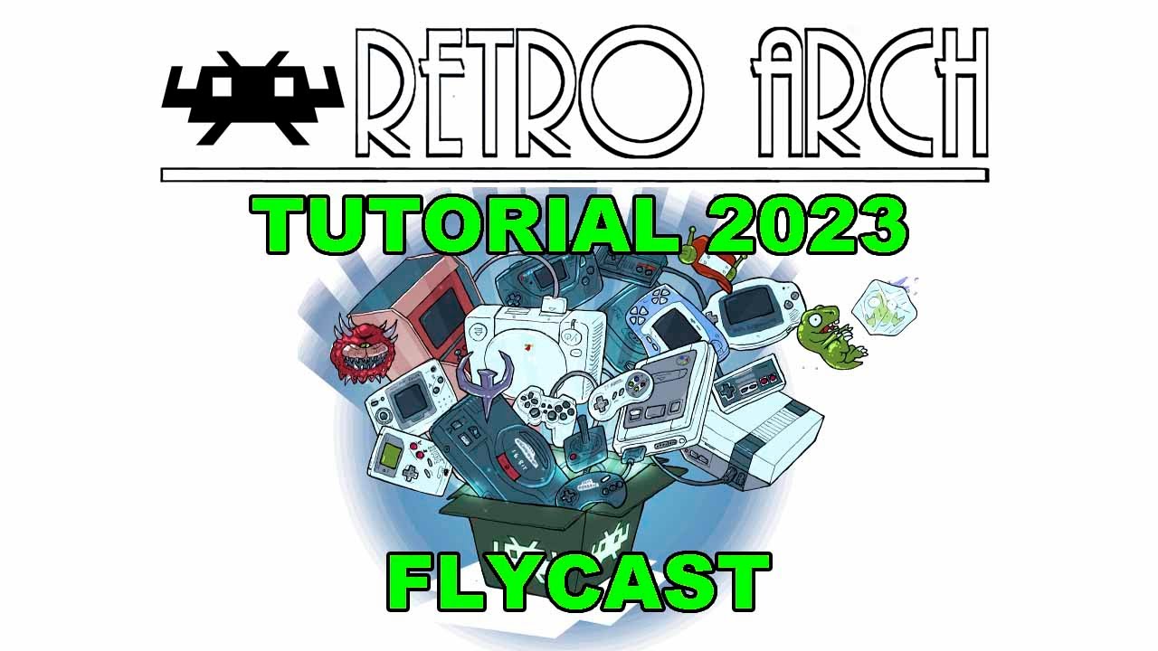TUTORIAL RETROARCH 2023 | Flycast