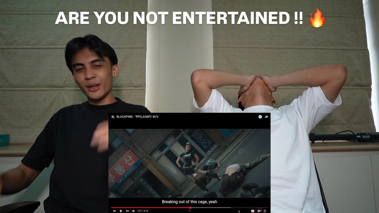 BLACKPINK - ‘뛰어(JUMP)’ M/V REACTION