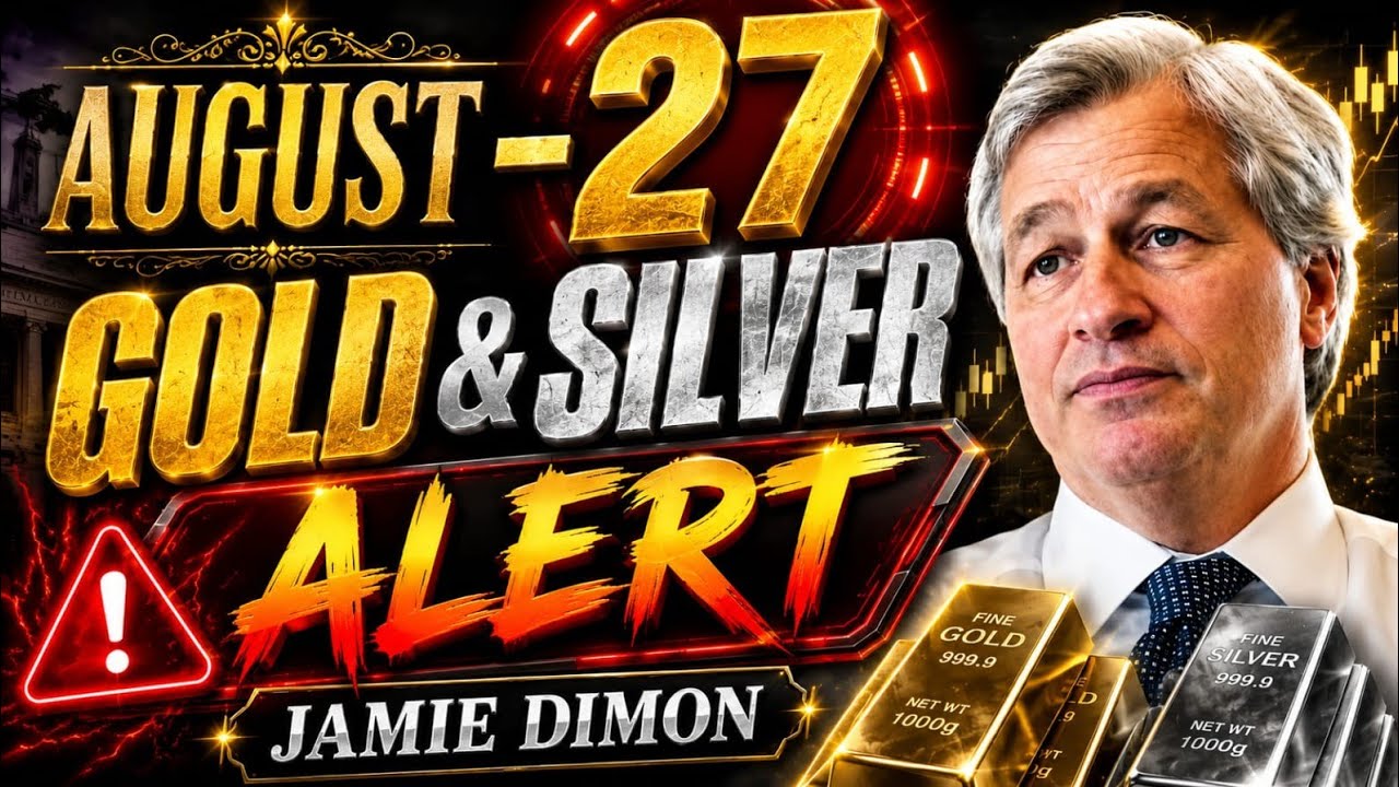 BEFORE AUGUST 27 - IF YOU OWN GOLD OR SILVER, YOU NEED TO SEE THIS | JAMIE DIMON