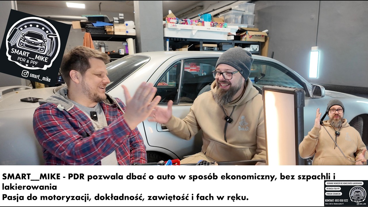 PDR - jak naprawić auto bez konieczności wizyty w warsztacie blacharskim? SMART__MIKE i projekt666