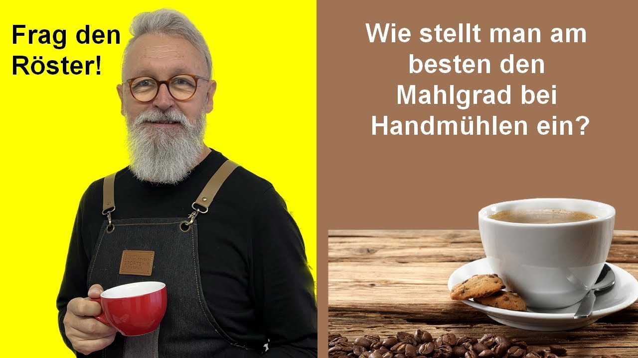 Wie stellt man den Mahlgrad bei einer Handm&uuml;hle ein?
