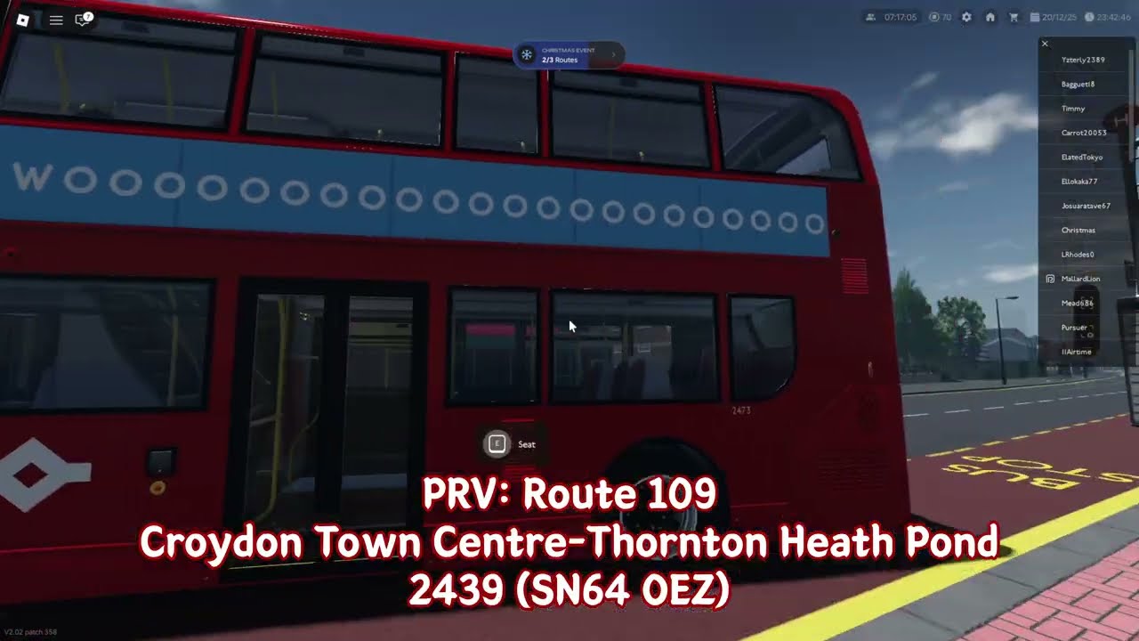 Route 109 PRV In Croydon Roblox