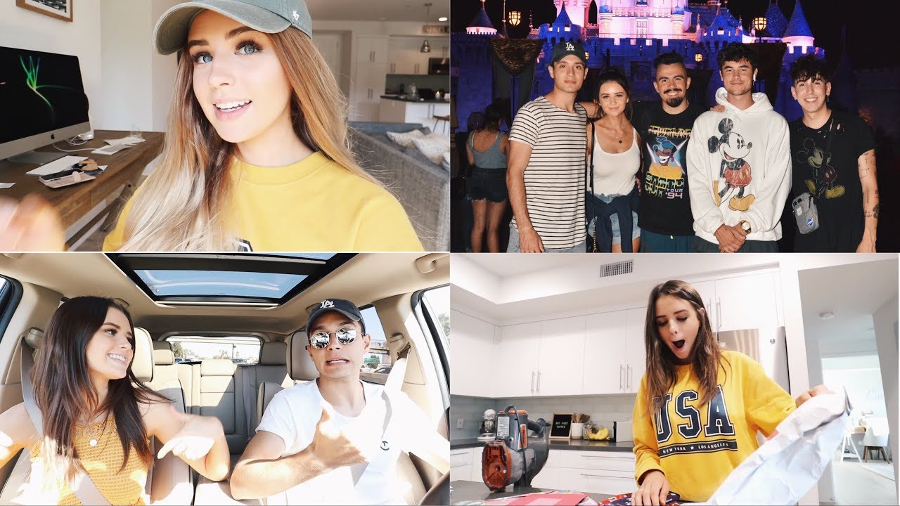 MY BIRTHDAY VLOG :) Disneyland, Changing My Hair, Clothing Haul + more