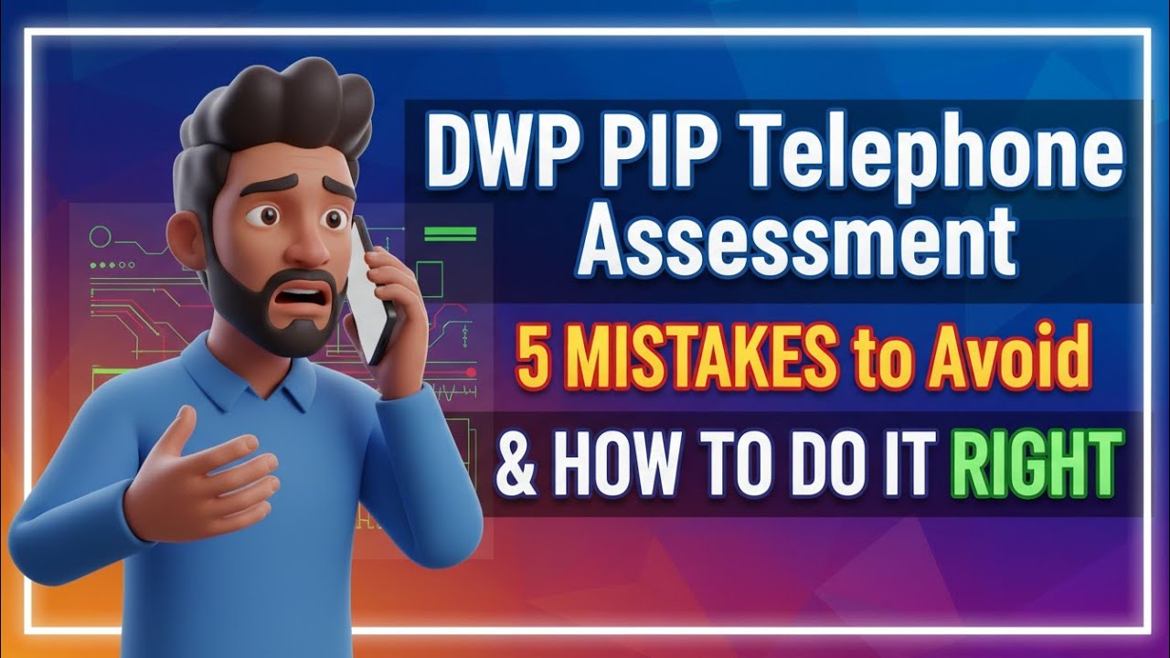 DWP PIP TELEPHONE ASSESSMENT. 5 Mistakes to Avoid & How to Get It Right