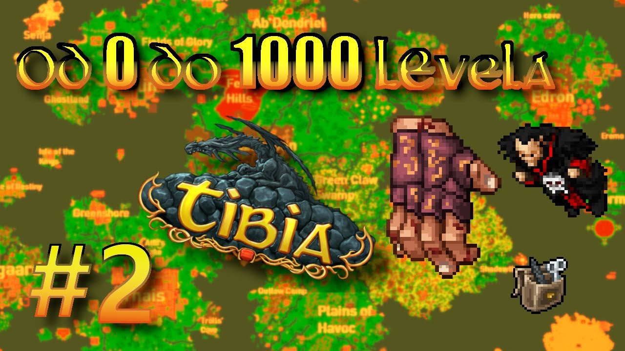 2# Tibia - 50lvl - 100lvl (1000 lvl challenge) #TIBIA #SECURA