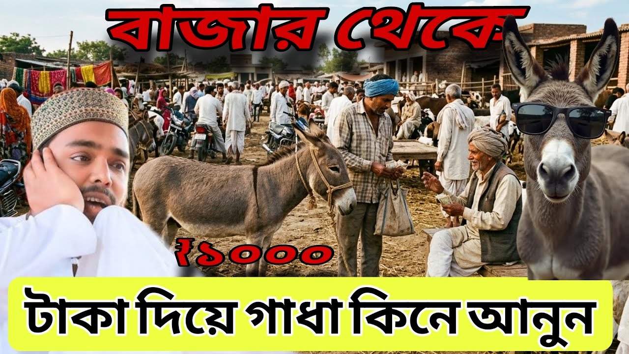 ভাবো নিজের মূল্য ভাবো ৫০০. টাকায় বিক্রি হয়ে যেও নি এখন একটা গাধা ও পাওয়া যাচ্ছে না  ৫০০০০ টাকায়.