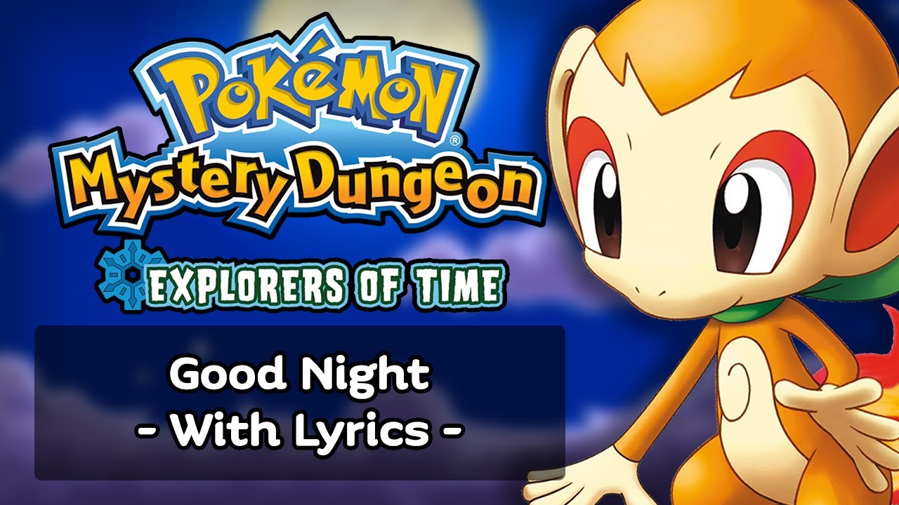 Good Night WITH LYRICS - Pokemon Mystery Dungeon: Explorers of Time and Darkness | Fiddledo