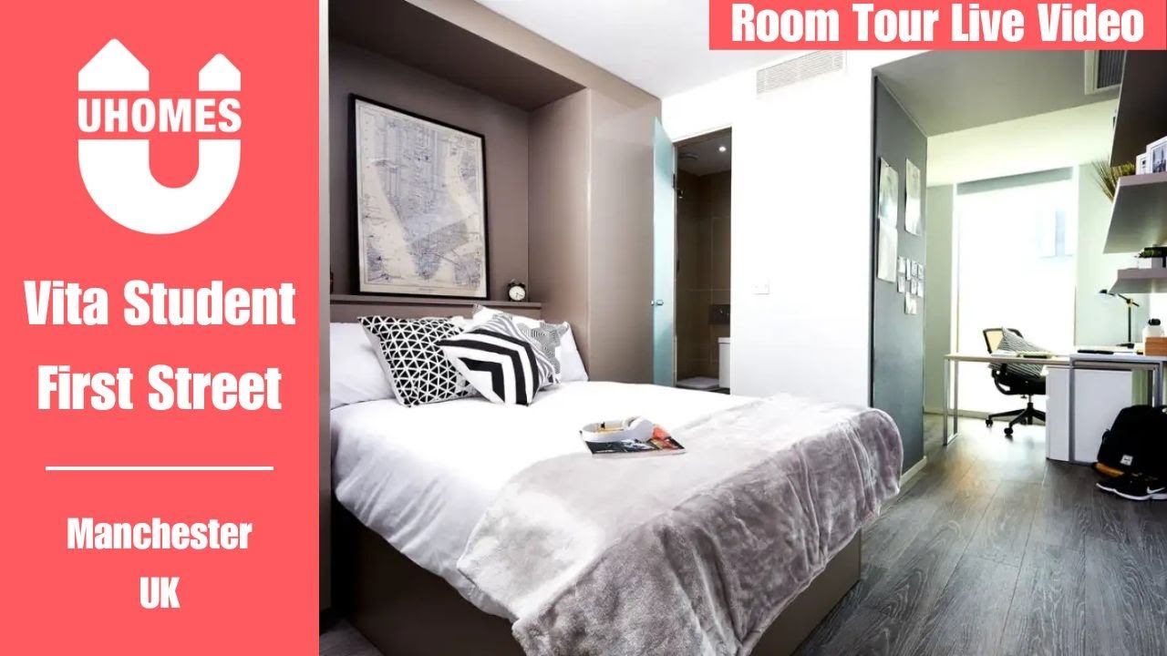 The Luxury Student Accommodation In Manchester - Vita Student First Street [Room Tour]