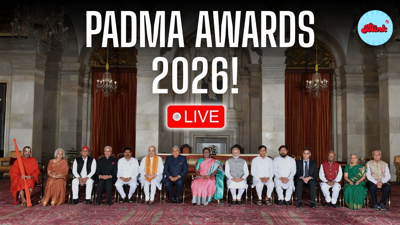LIVE: President Droupadi Murmu Presents Padma Awards 2026 At Rashtrapati Bhavan