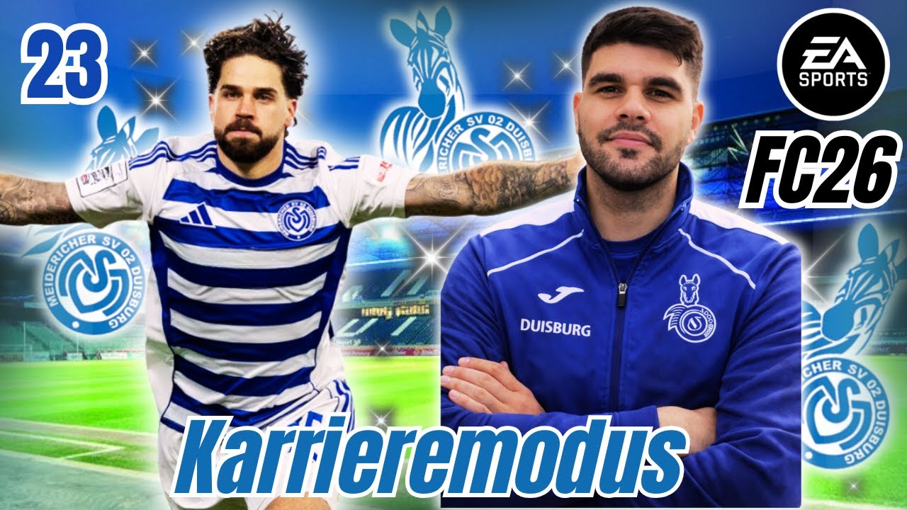EAFC26 Karrieremodus MSV Duisburg - Duisburg in der Bundesliga, mit drei Neuverpflichtungen! 🤩🔥