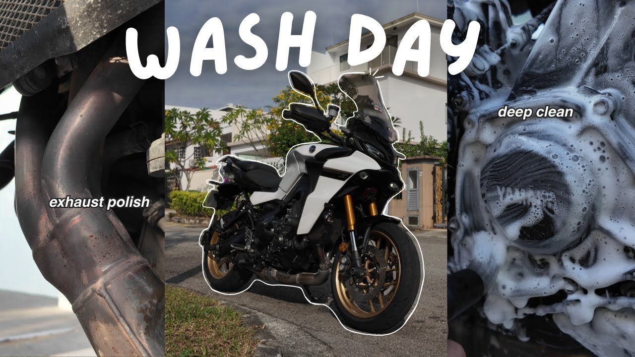 let's detail my motorcycle | yamaha tracer 9 gt