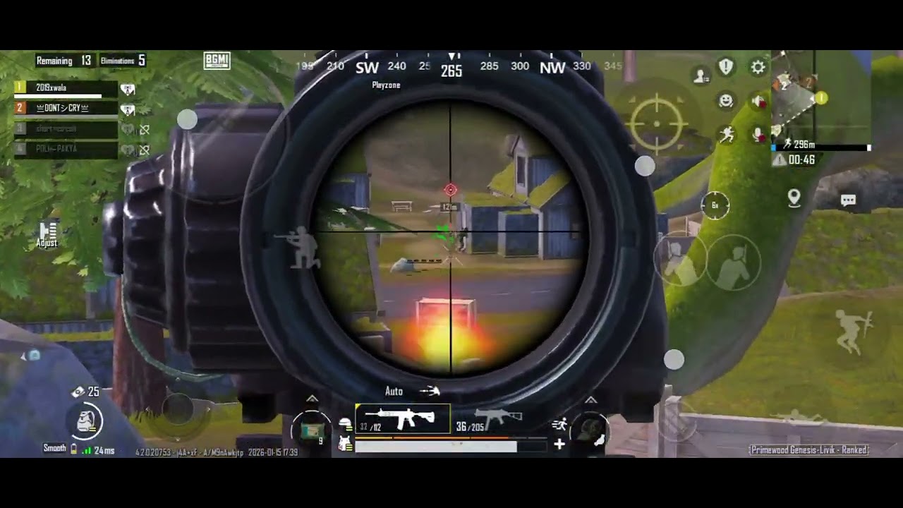 1v4 clutch in livik map 4.2 update new video viral 