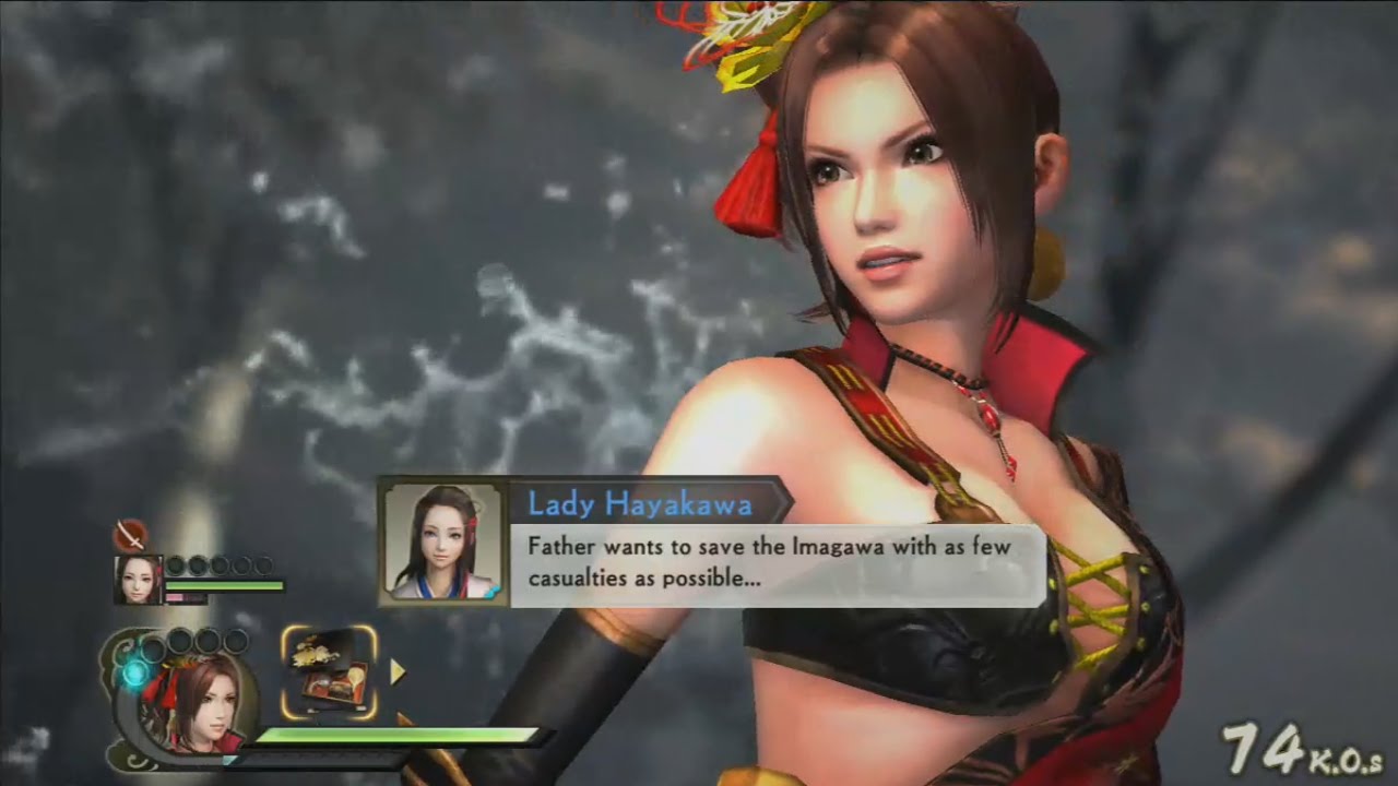 Samurai Warriors 4 - Kai & Lady Hayakawa Gameplay