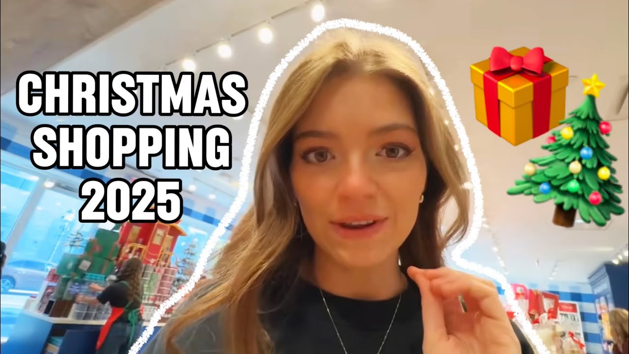 CHRISTMAS SHOPPING 2025! Come shopping with us!