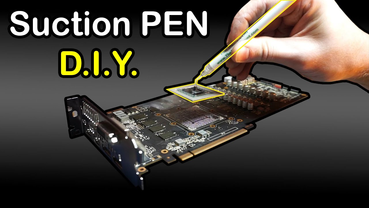 Chip lift suction pen DIY
