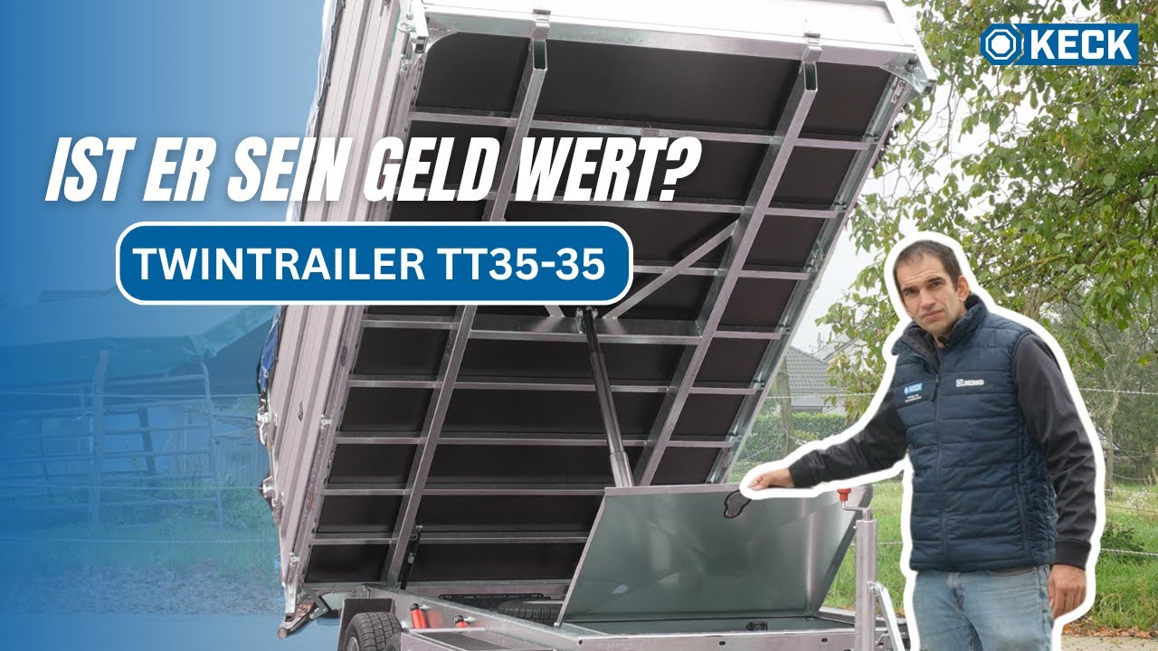 TwinTrailer TT35-35 im Test – Was kann der Multifunktionsanhänger wirklich?