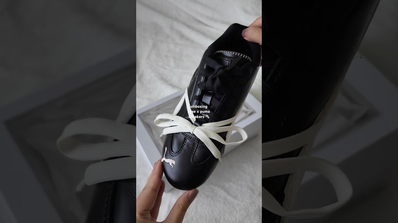 blackpink rose x puma sneakers #blackpink #ros&eacute; #rose #kpop #korea #korean #puma #trend #haul