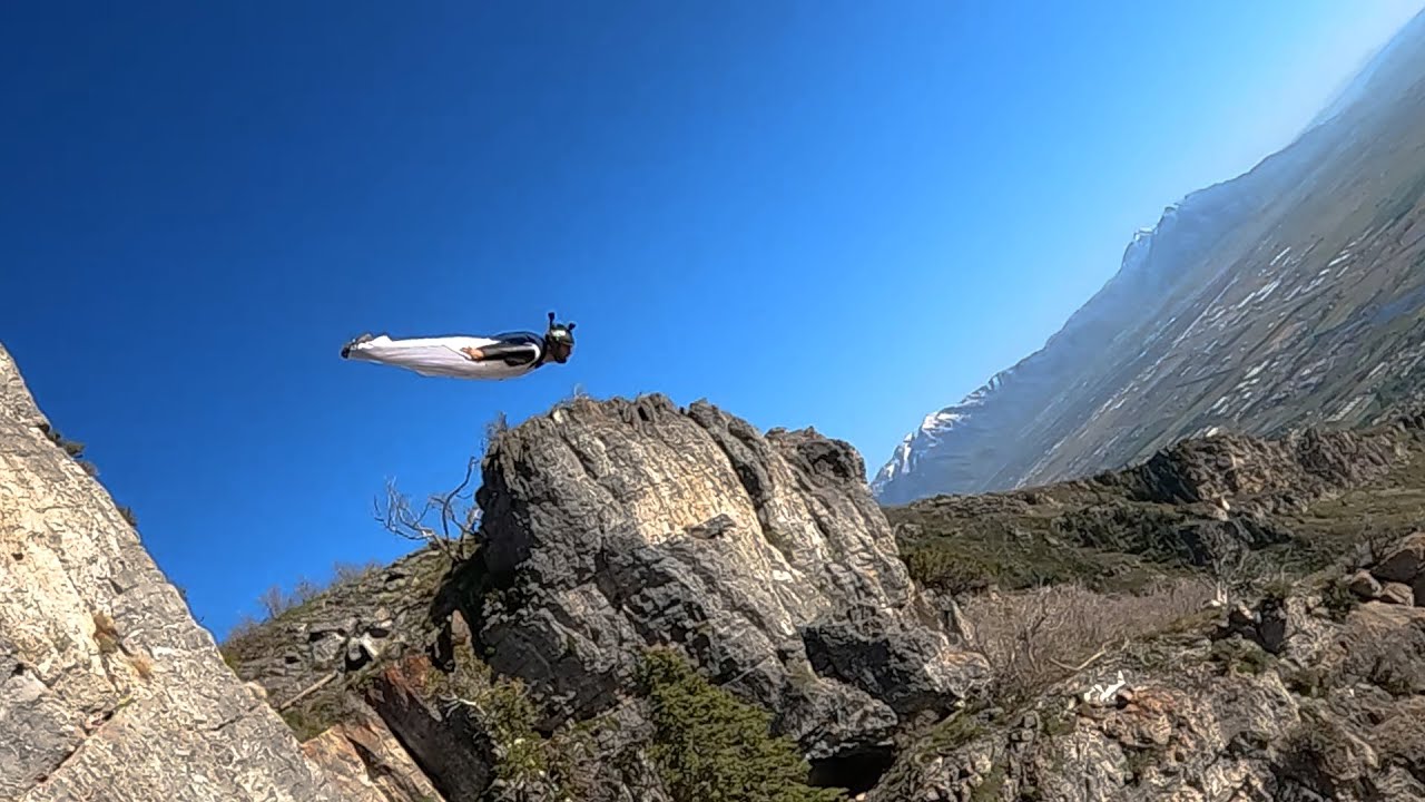 Wingsuit Proximity over Y in Provo!
