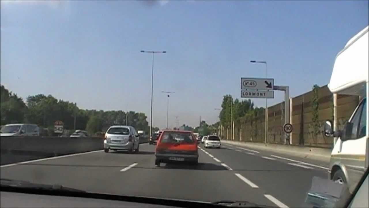 Traverser de la rocade-est de Bordeaux(1/3)