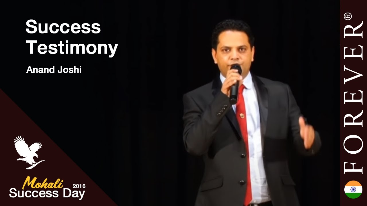 Business Testimony by Anand Joshi at Mohali Success Day