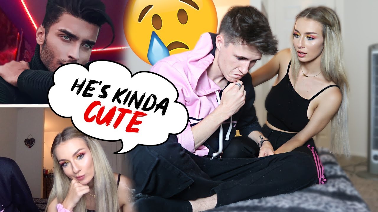 Flirting with Guys on Omegle In Front of My Fiance (PRANK) *Emotional Reaction*