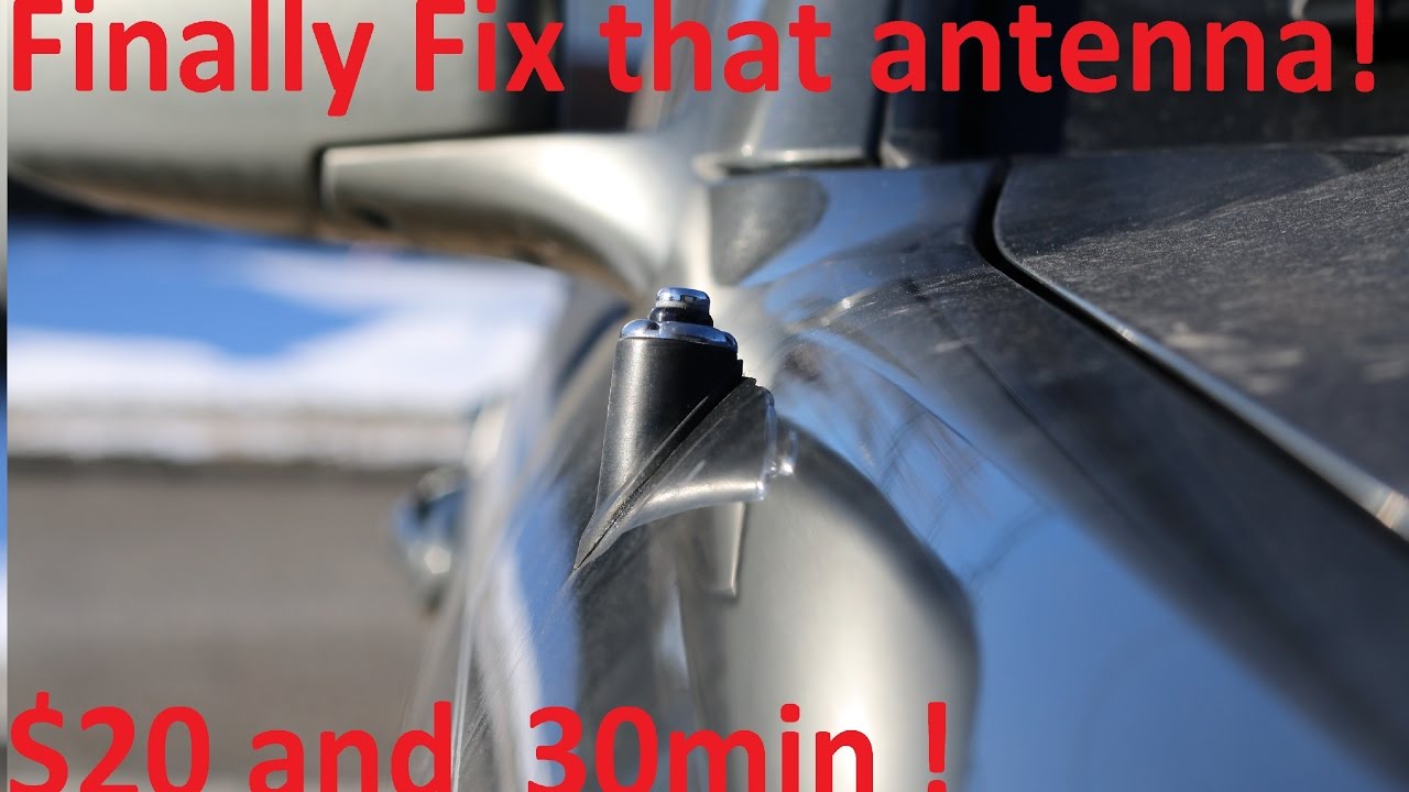 How to replace broken power antenna on Toyota and Lexus Vehicles