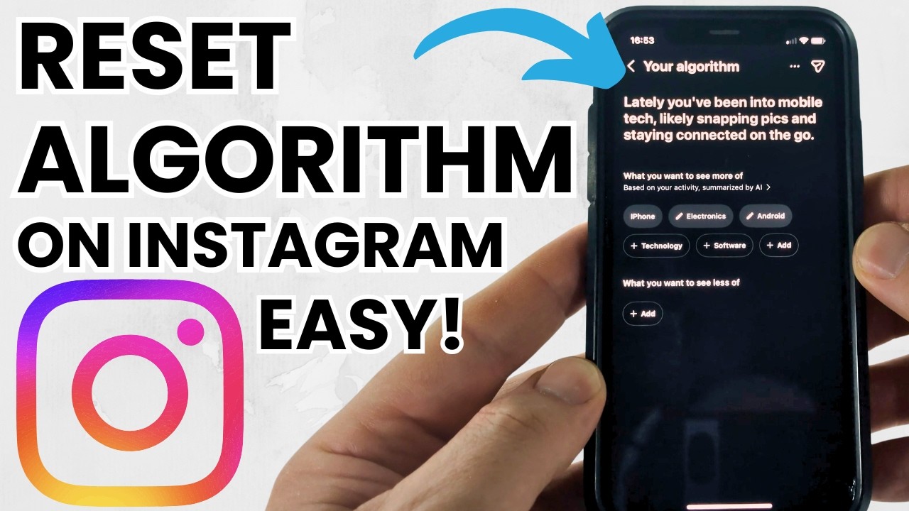 Как сбросить алгоритм Instagram &mdash; 2026