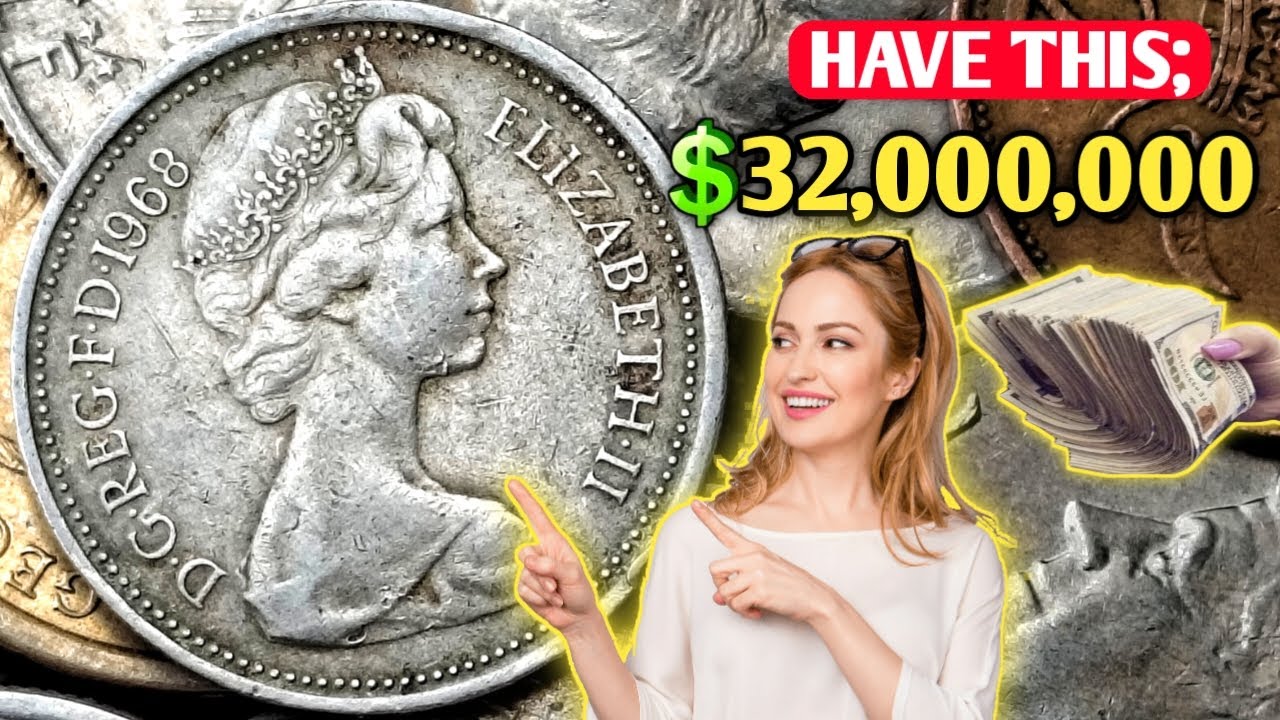 1968 Error Queen Elizabeth 5p New Pence Coin Value | How Much is a 1968 5 New Pence Worth?