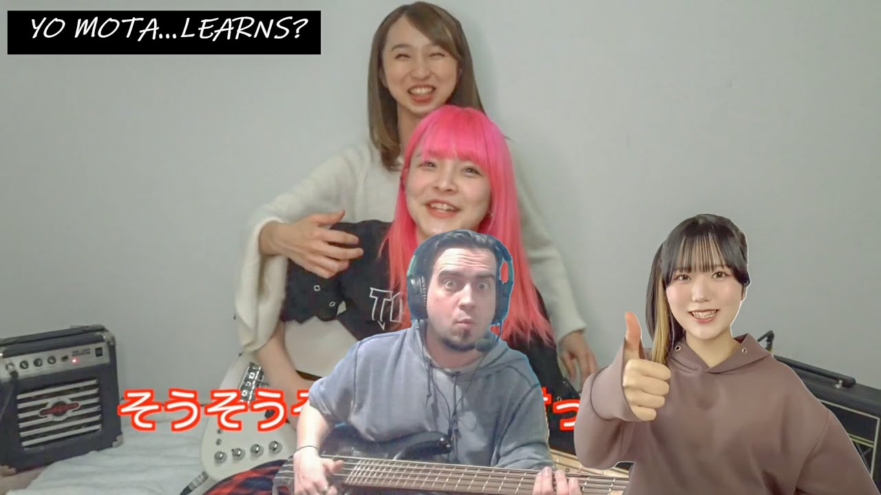 Can a great Japanese bassist teach a bad American bassist? (Ft. F CHOPPER KOGA, Kanade from NEK!)