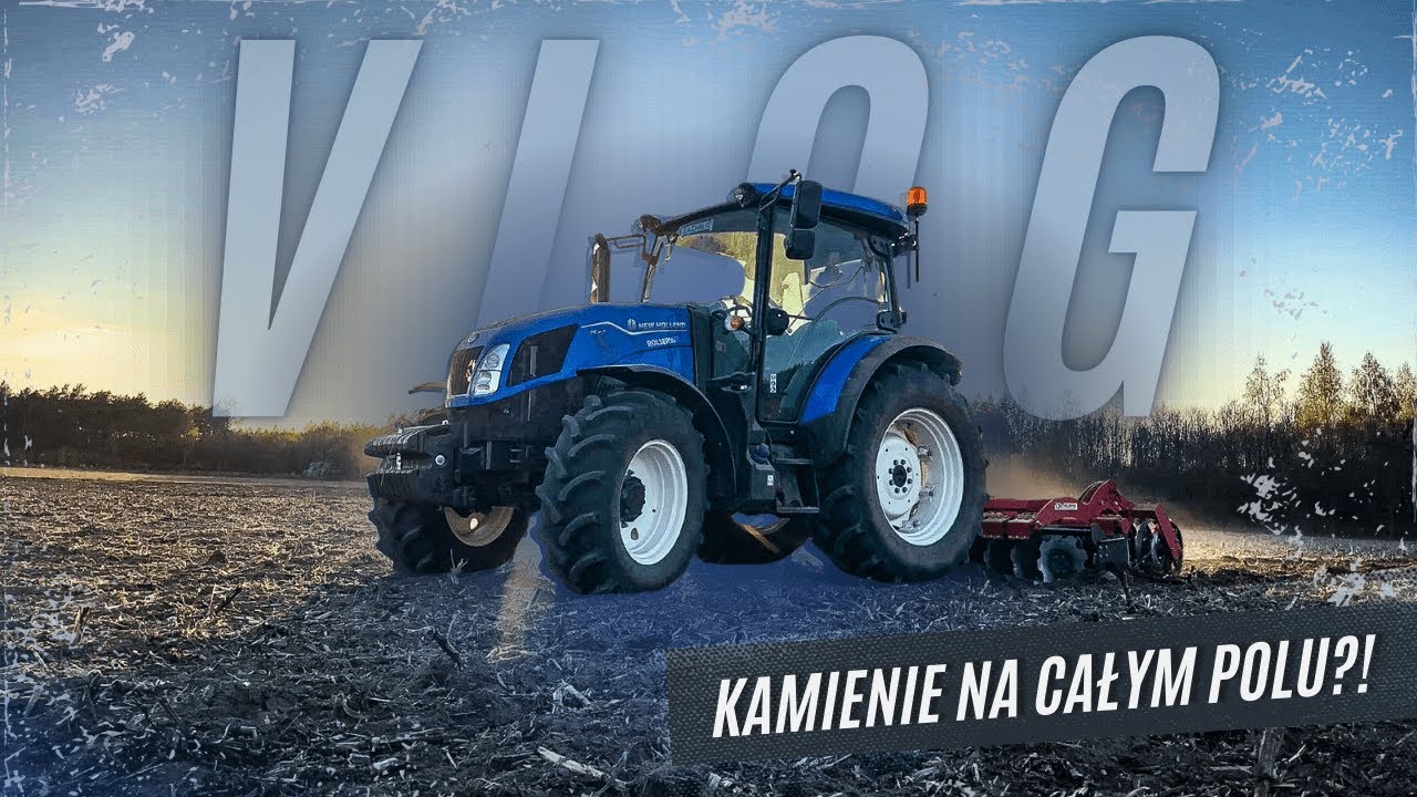 TALERZOWANIE POD KUKURYDZE SMERFEM 😍 KAMIENIE NA CAŁYM POLU!? 🤔 Vlog #1