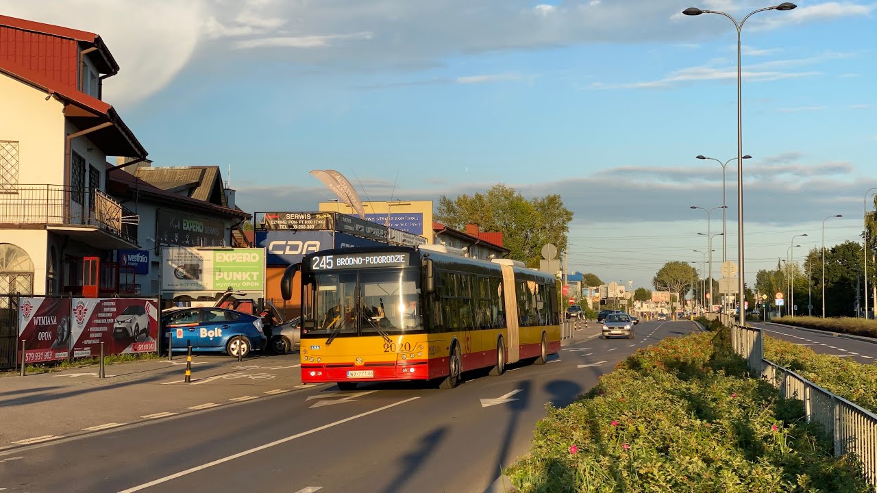 ↯ Solbus SM18 #2020 (MZA Warszawa) [🚍245] ↯