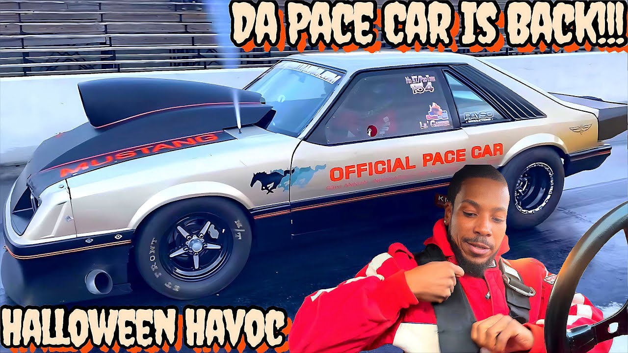OUR BIG BLOCK NITROUS POWERED INDY PACE CAR Shakes down at #HalloweenHavoc at Lapeer Dragway!