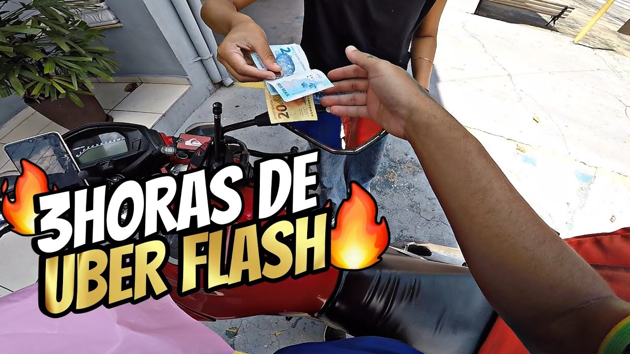OLHA QUANTO EU FIZ EM 3H NA UBER FLASH