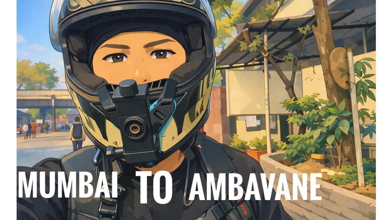 VLOG NO - 04 | MUMBAI TO AMBAVANE | HOLIDAY RIDE |