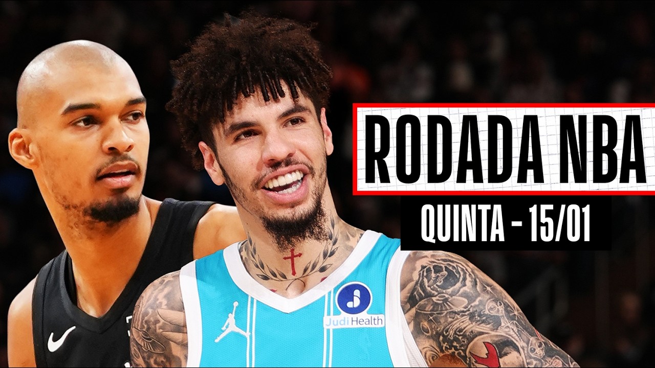 LAMELO DESTRÓI em duelo mágico contra DONCIC e LEBRON; WEMBY supera GIANNIS - Rodada NBA 15/01