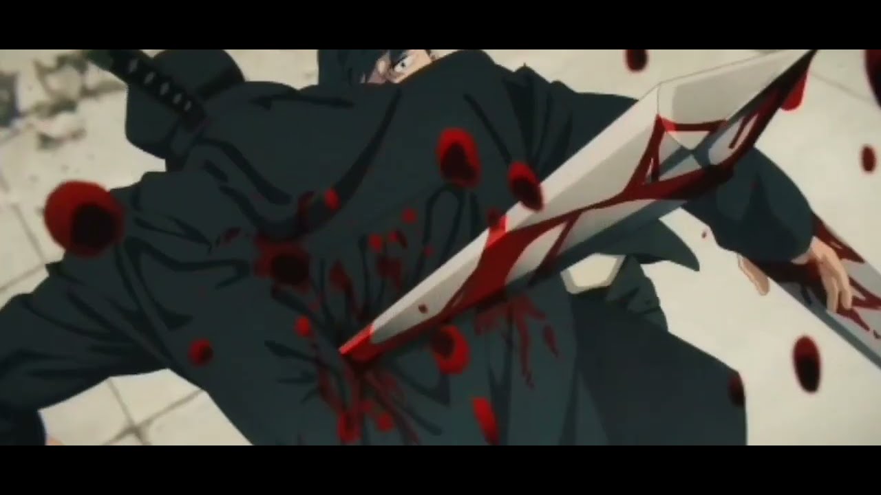 Aki Hayakawa Vs katana Man Fight Scene (Episode 8) Dub