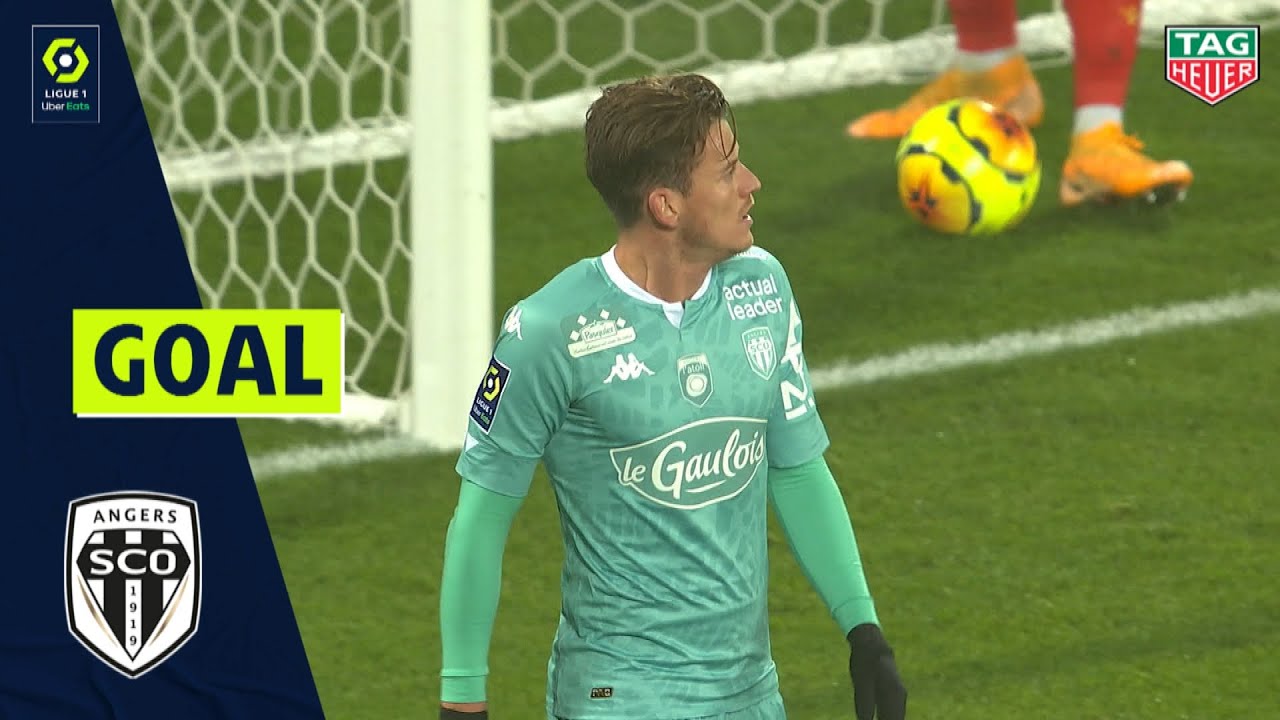 Goal Pierrick CAPELLE (90' +2 - ANGERS SCO) RC LENS - ANGERS SCO (1-3) 20/21