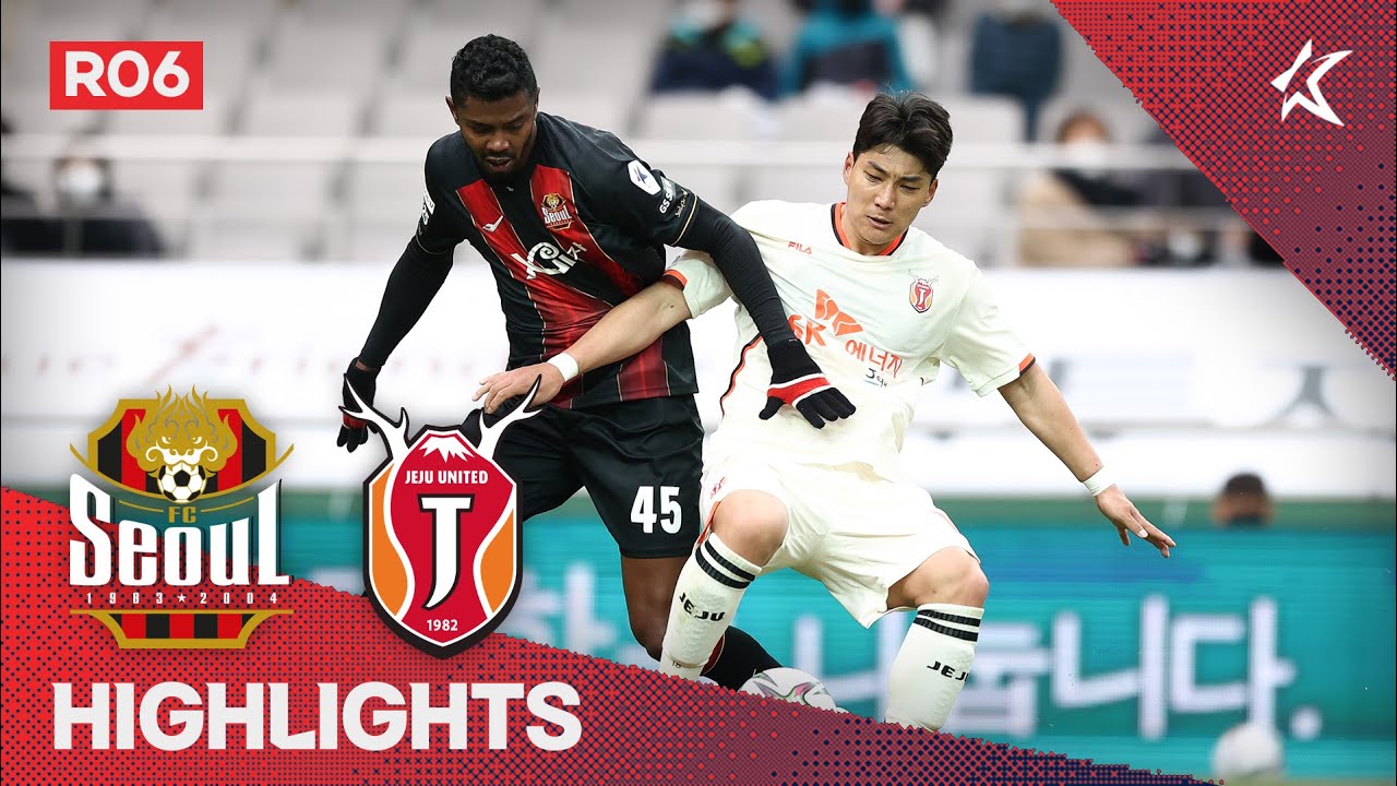 [하나원큐 K리그1] R6 서울 vs 제주 하이라이트 | Seoul vs Jeju Highlights (22.03.19)