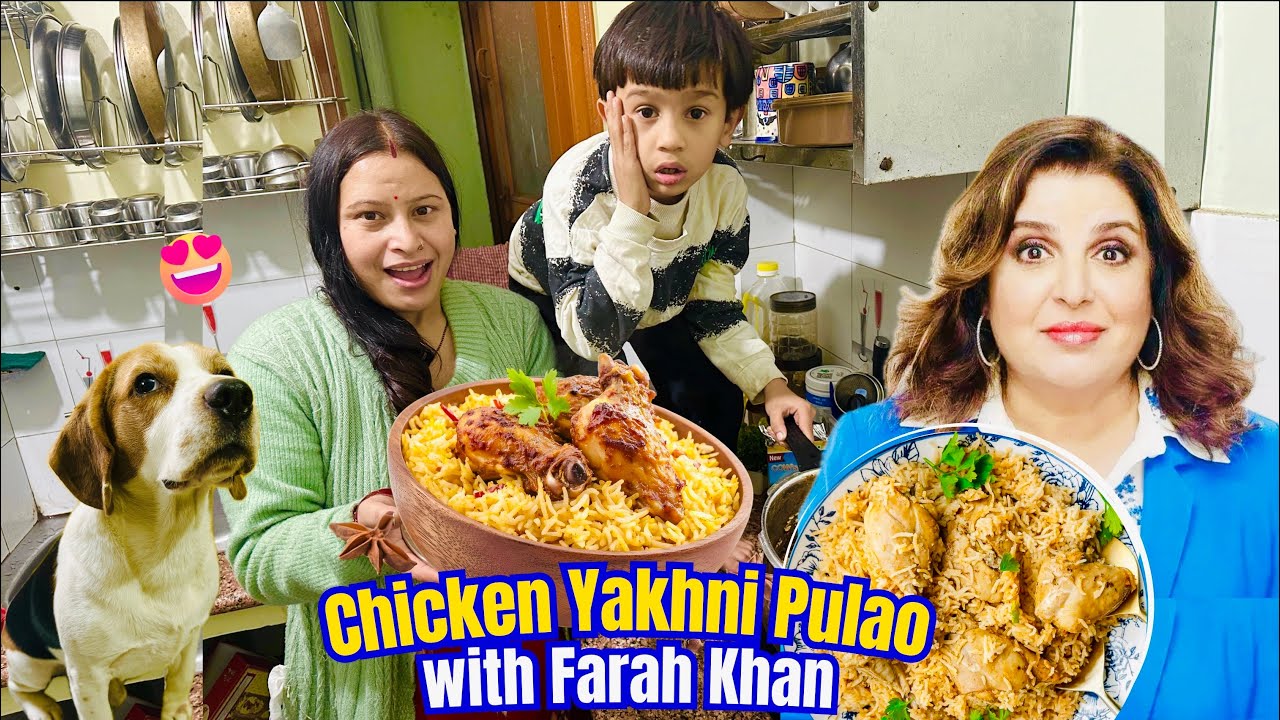 Chicken Yakhni Pulao Banaya With Farah Khan @FarahKhanK 😍 Pass or Fail