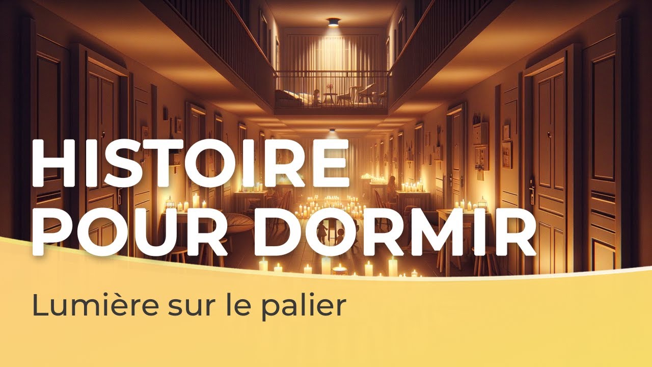Histoire pour dormir 🕯️🤝 | Lumière sur le palier | Voix homme