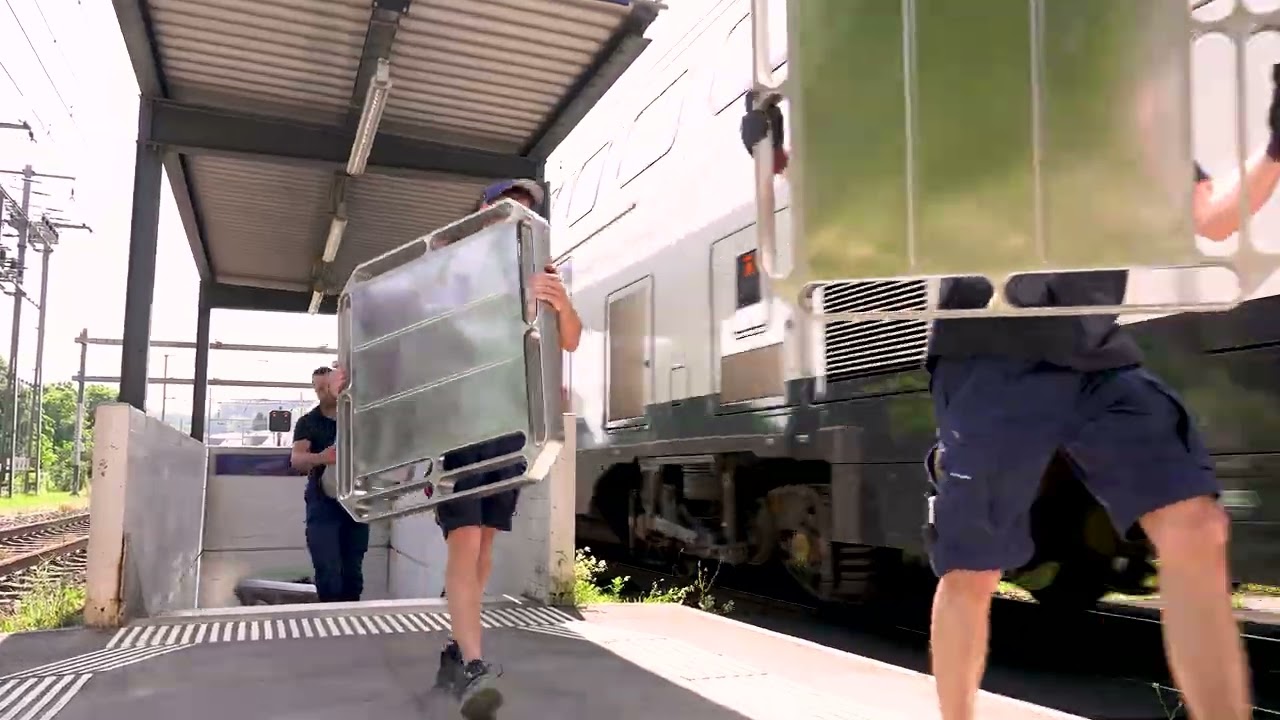 SWISCA SIFTO on SBB Train