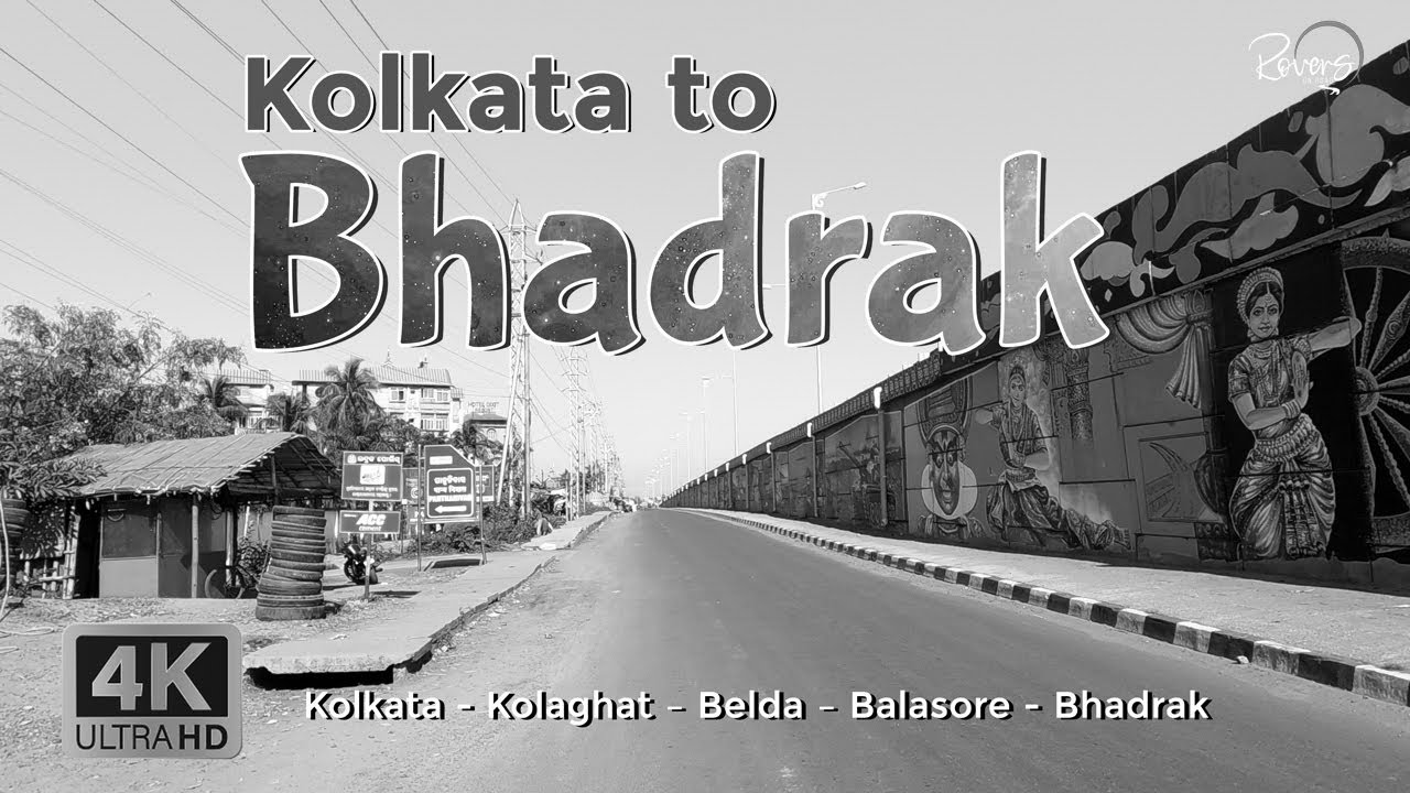 Kolkata to Puri - EP1 | Kolkata to Bhadrak | Kolaghat, Belda, Balasore, Charampa | 4K Drive