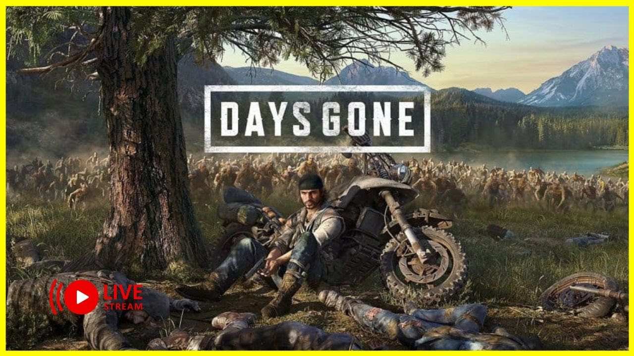 DAYS GONE - PRIMEIRA VEZ EM 2026 AO VIVO!