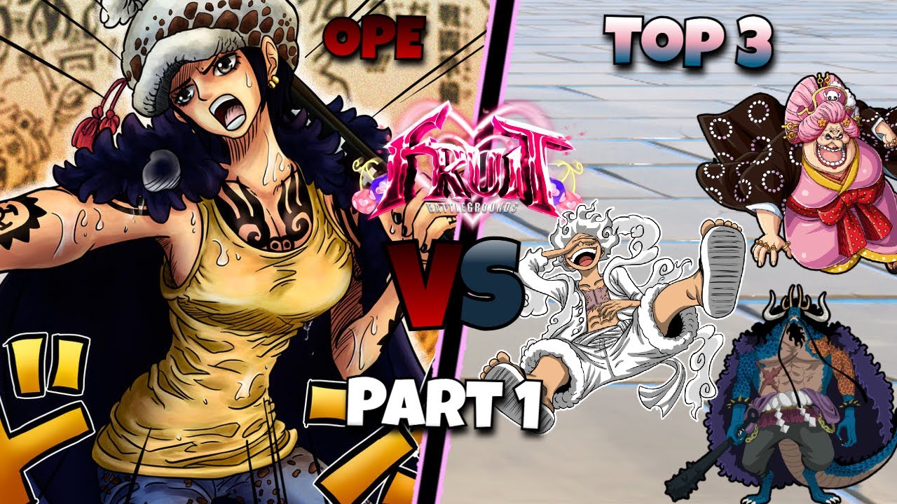Ope vs The Big Three [FRUIT BATTLEGROUNDS]