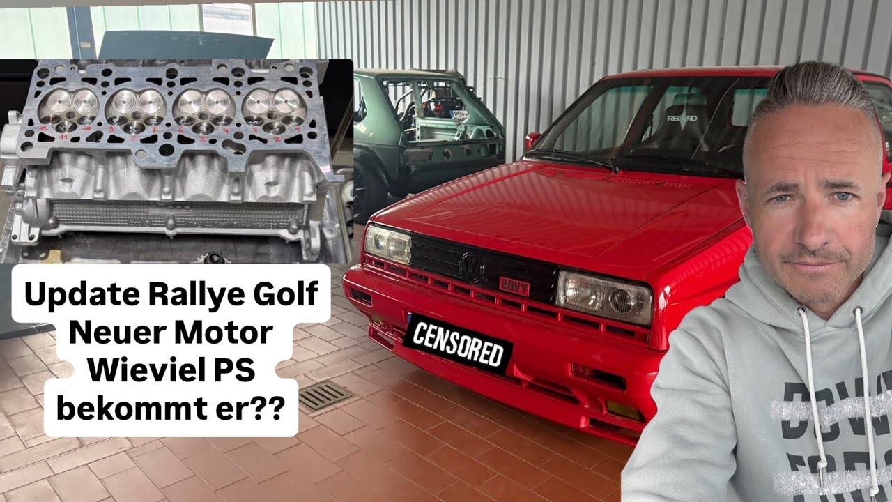 Rallye Golf Update! Neuer Motor wird gebaut 