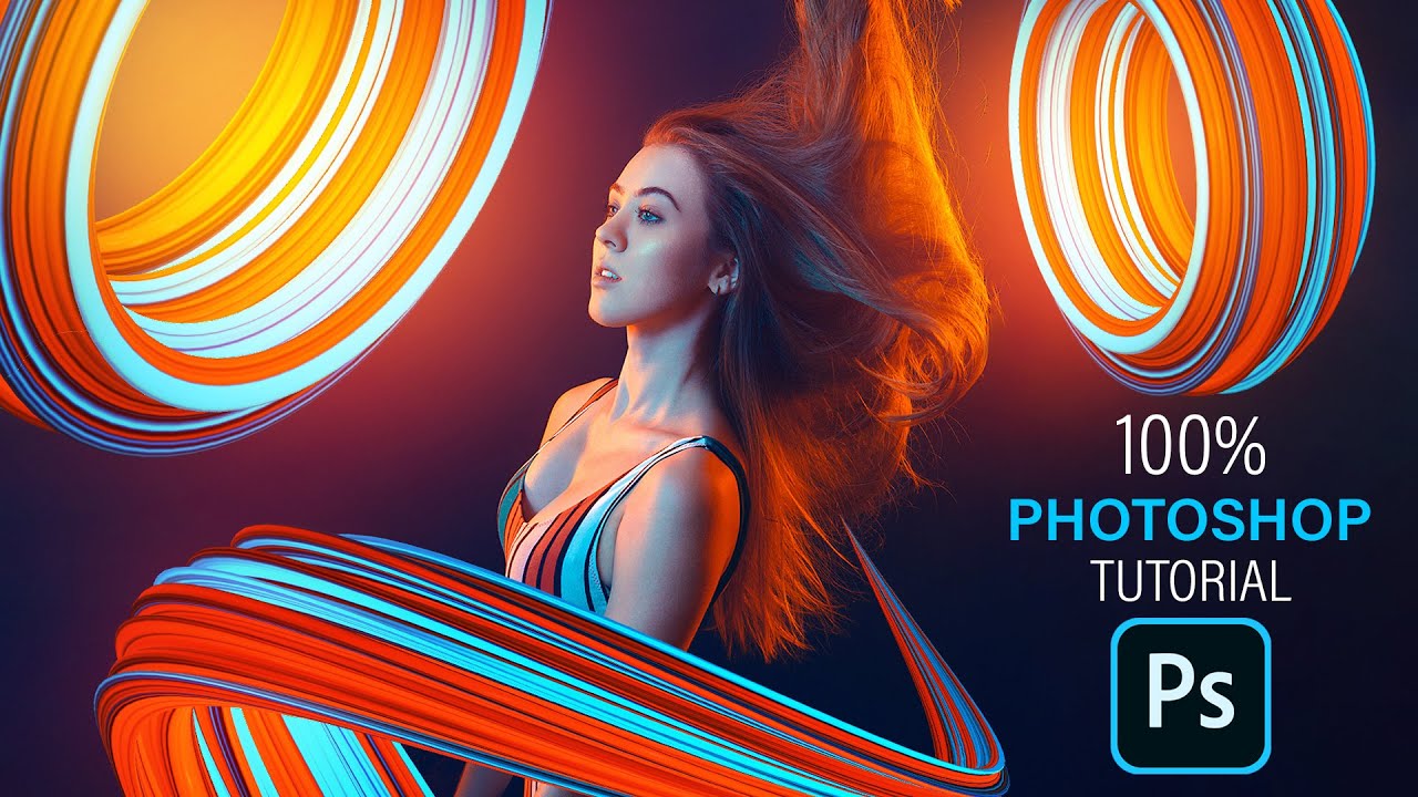 Урок по созданию 3D-абстрактных манипуляций в Photoshop